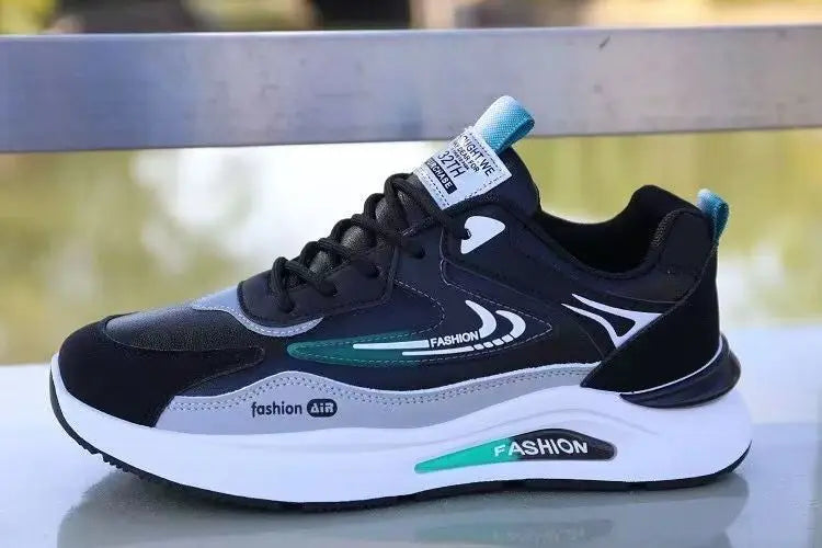 Shoes for Men Lightweight Pu Leather Casual Shoes 2025New Men's Sneakers Fashion Men Tennis Shoes Breathable Sport Running Shoe