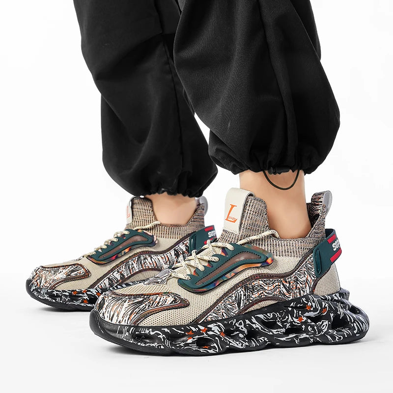 Men Sneakers Breathable Daily Wear Casual High Quality Outdoor Comfortable Training Mesh Running Shoes for Man