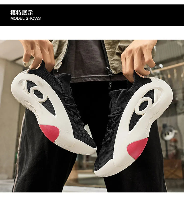 2025 Stylish Mens Mesh Shoes Comfortable Breathable Men's Casual Shoes New Men's Slip-On Sneakers Male Flats Zapatillas Hombre