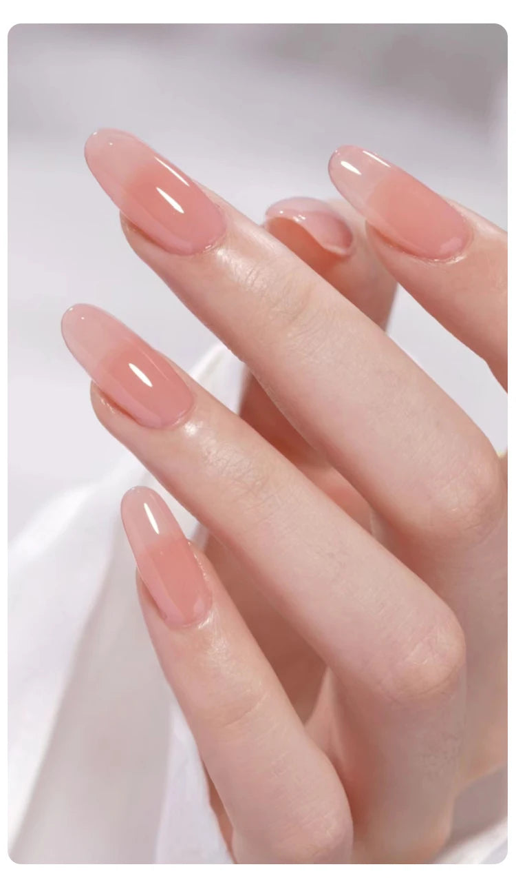 UR SUGAR 15ml Blood Red Jelly Gel Nail Polish Translucent Color Crystal Nude Gel Nail Art Varnish For Fall Winter Manicure