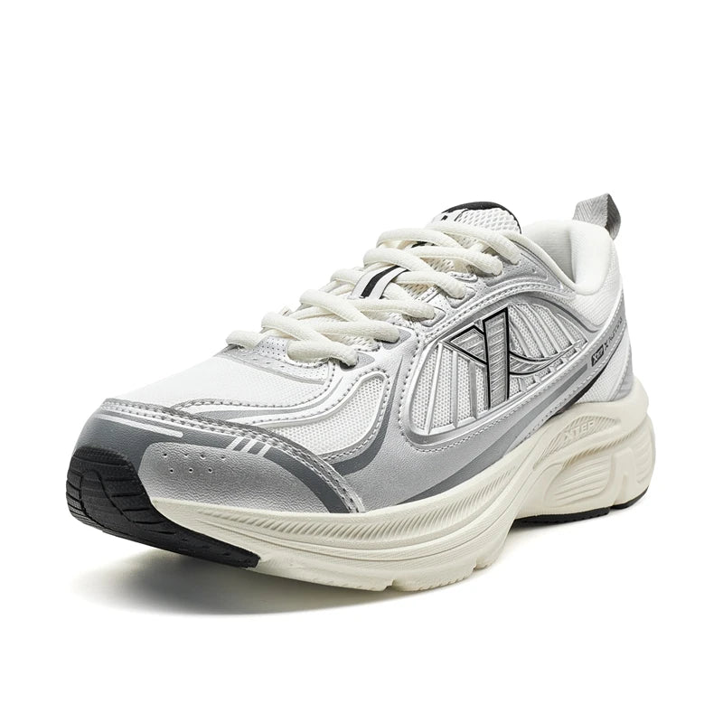 Xtep Juechen Vintage Running Shoes For Women 2025 Spring Daily Leisure Sports Shoes Fashion Stability Sneakers 875118110028