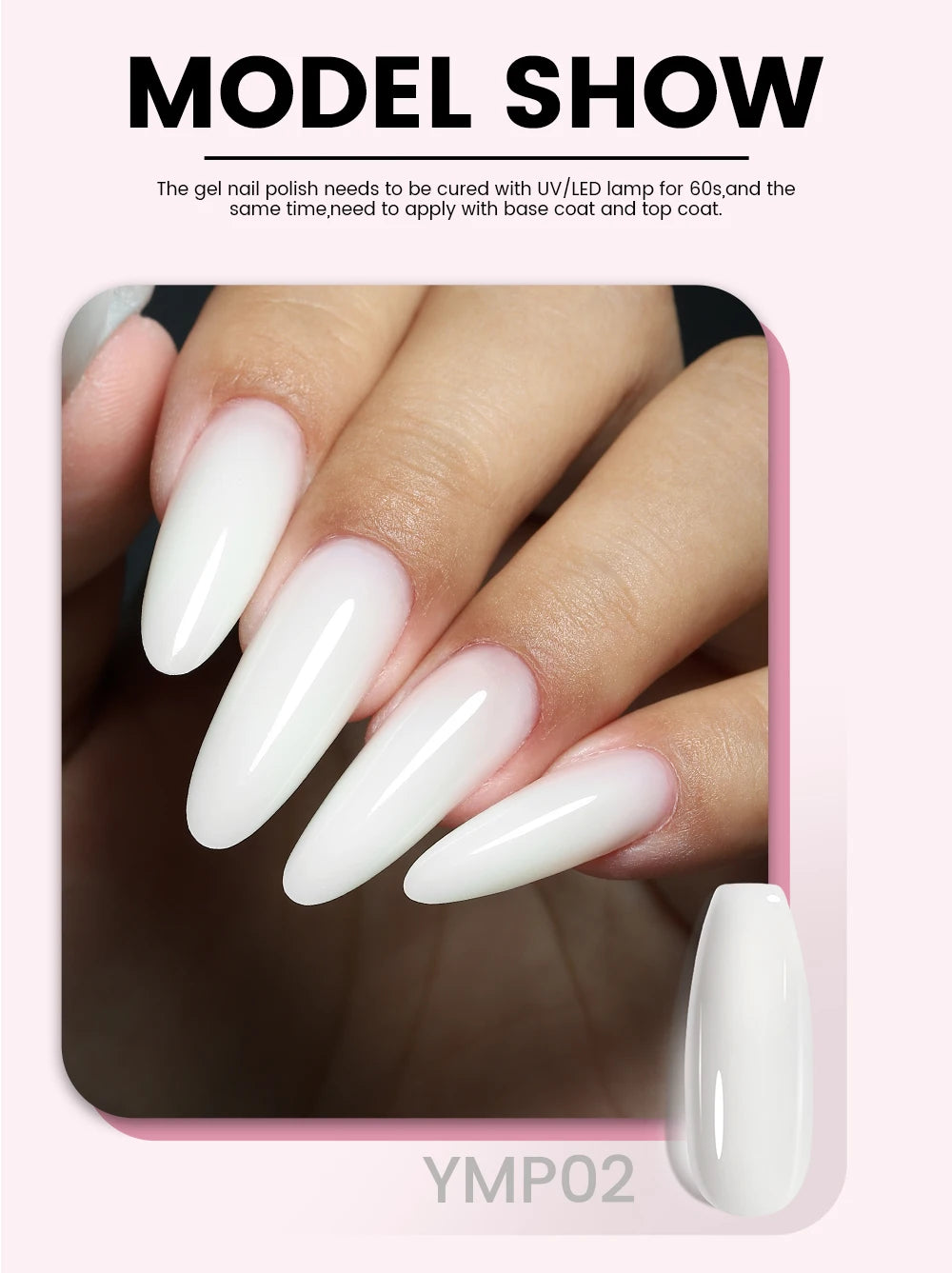 YOKEFELLOW 15g Jelly Extension Gel Nail Polish Nude Pink Clear Building Construct Extend Gel Soak Off UV LED Acrylic Gel Varnish