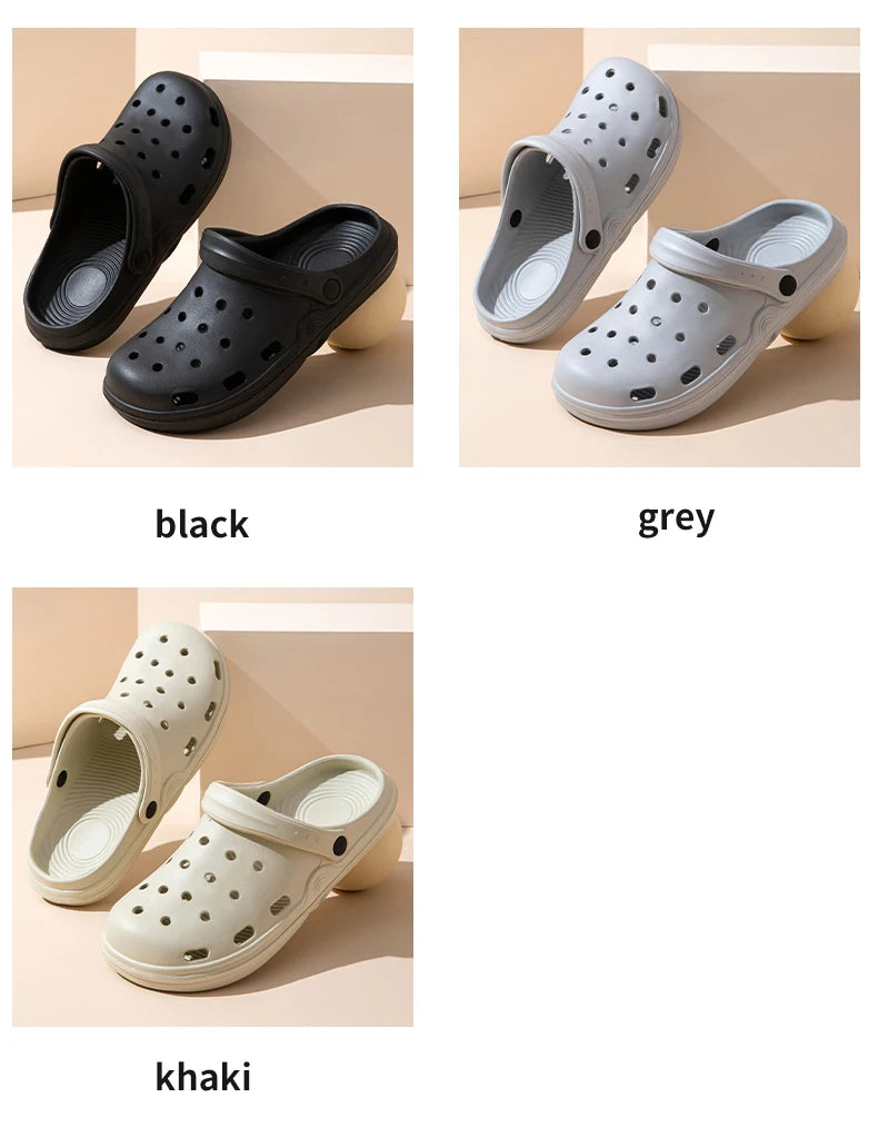 Cave shoes for women  new summer home decor  EVA anti slip beach wearing outdoor sandals women's garden shoes