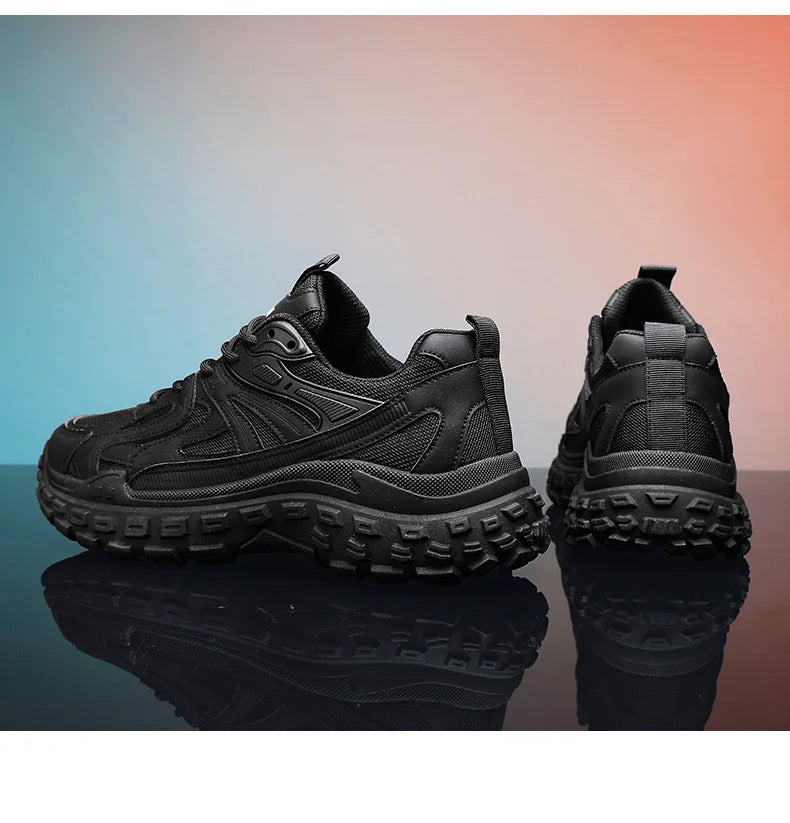 Breathable Casual Men's Sneaker Trendy Dad Comfortable Shoes for Man Sports Durable Thick-soled Sneakers Running Tenis Masculino