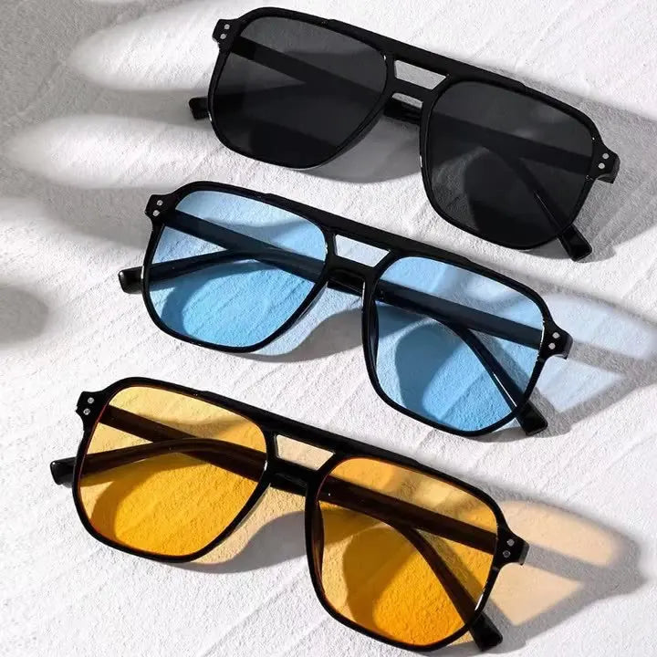 Luxury Brand Square Sunglasses Women Men Fashion Classic Sun Glasses Female Male Designer Mirror Outdoors Travel Shades Очки
