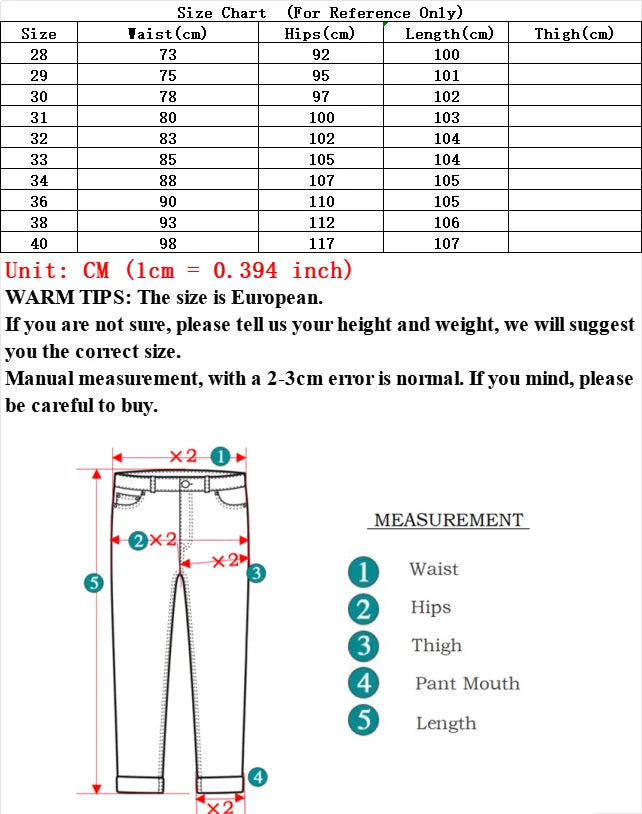 Amekaji Men Fashion  Slim Fit Jeans Male Elasticity Smart Casual Mid Classics Straight Denim Pants Wedding Party Black Trousers