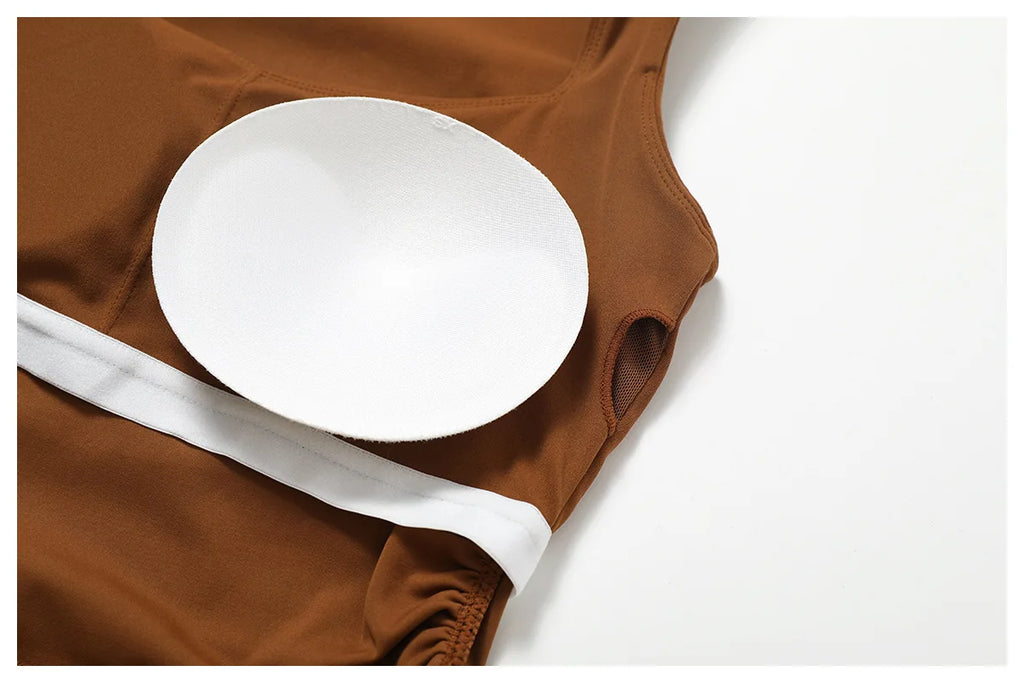 Two piece women's yoga sports skirt, hip hugging slimming, outdoor fitness tennis skirt, sun protection yoga skirt