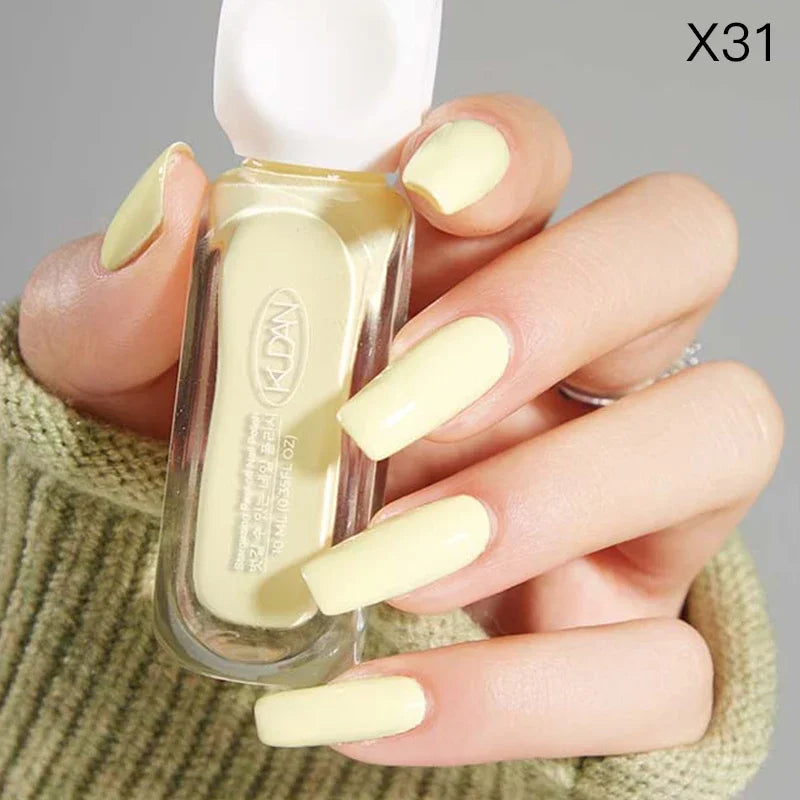 10ml Peel Off Water-Based Starry Nail Polish Fast Drying Long-Lasting Healthy And Brightening Effect No Need Lamp Cure