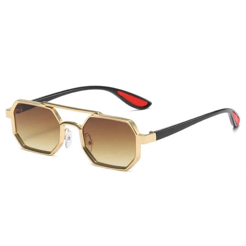 Vintage Square Sunglasses for Men Steampunk Sunglasses Retro Women Punk Style Fashion Glasses Retro Shades Gafas De Sol Очки
