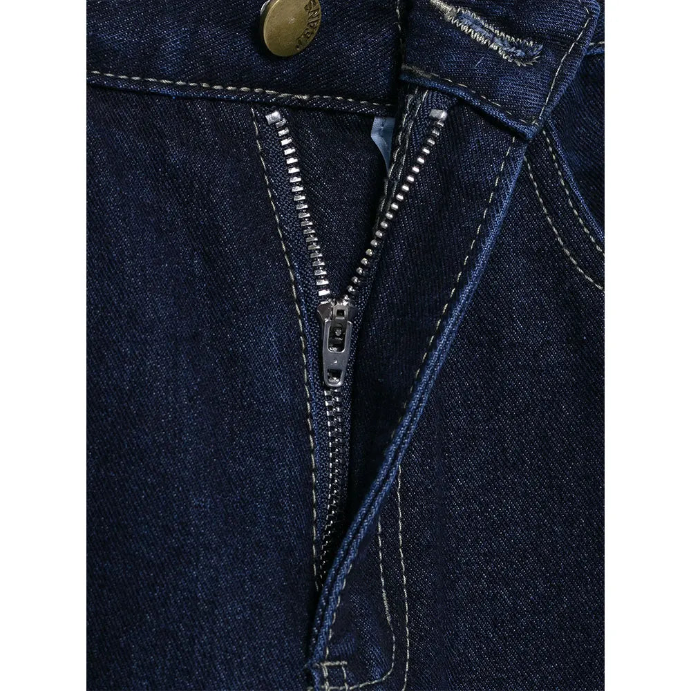 DUOPERI Women Fashion 2 Pieces Sets With Belt Denim  Jackets & Vintage Front Zipper Jeans Trousers Feamle Chic Lady Pants Sets