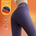 Women Yoga Pants Fitness Pants Winter Thermal Fleece High Waist Tummy Control Butt Lifting Outdoor Workout Leggings New