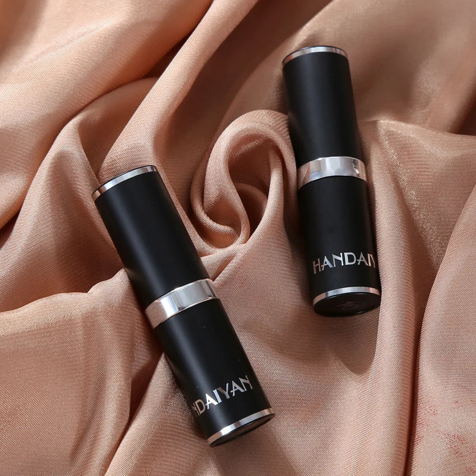 HANDAIYAN 12 Color Matte Lipstick Waterproof Moisturize Velvet Sexy Lip Gloss Popular Color Hot Selling Fashion Beauty Lipstick