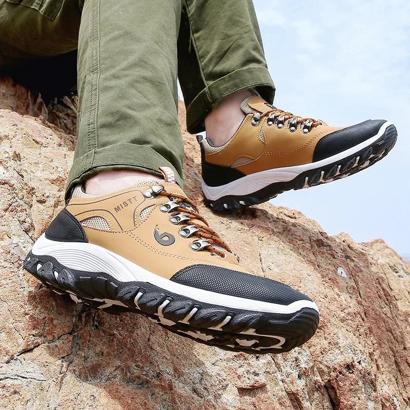 Men Hiking Shoes New Outdoor Casual Sneakers Comfortable Lightweight Shoes for Men Flats Large Sized 48 Walking Sneakers