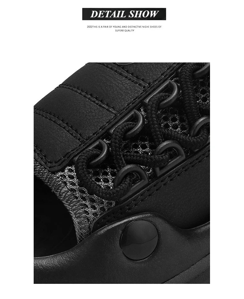 New Men's EVA Platform Massage Slippers Home Mute Anti-slip Slides Outdoor Beach Casual Sandal Shoes for Men Sandalias De Hombre