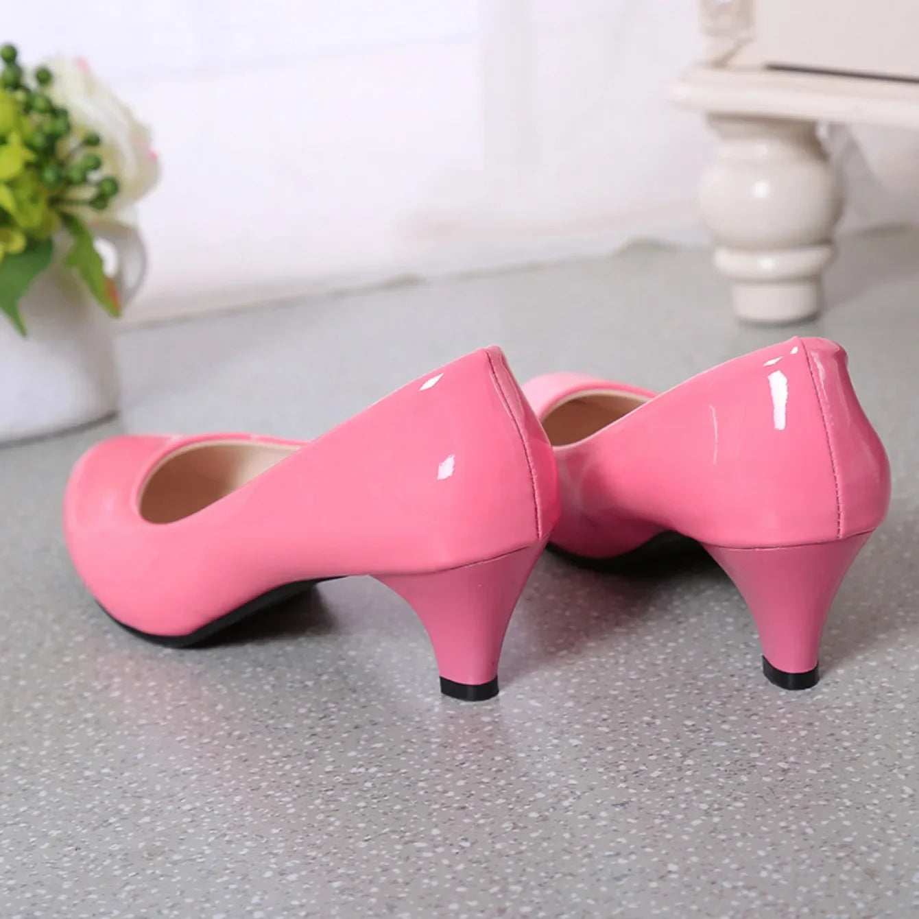 Women Pumps Nude Shallow Mouth Women Shoes New Fashion Office Work Wedding Party Shoes Ladies Low Heel Shoes Summer Heels Woeman