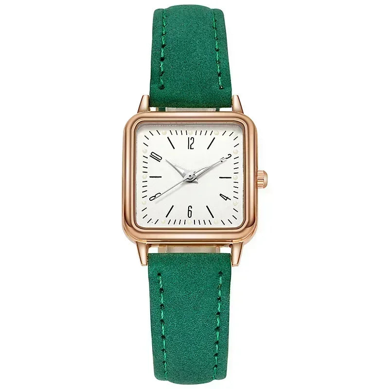 2024 Women Watches Luminous Leather Strap Digital Wristwatches Ladies Quartz Watch Casual Clock Gift Dress Reloj Mujer 여자시계명품