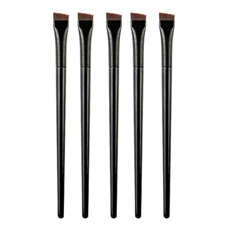 New 1/2pcs Blade Makeup Brushes Angled Thin Eyebrow Brush Flat Fine Eyeliner Brush Professional Liner Brow Beauty Make Up Tool