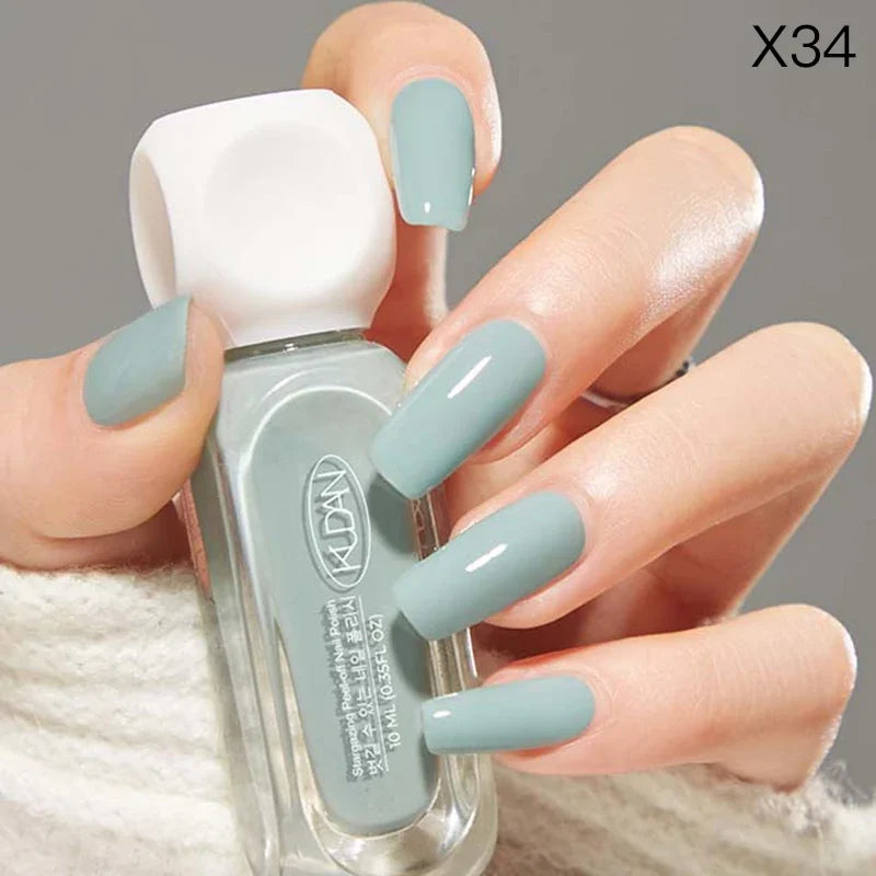 10ml Peel Off Water-Based Starry Nail Polish Fast Drying Long-Lasting Healthy And Brightening Effect No Need Lamp Cure