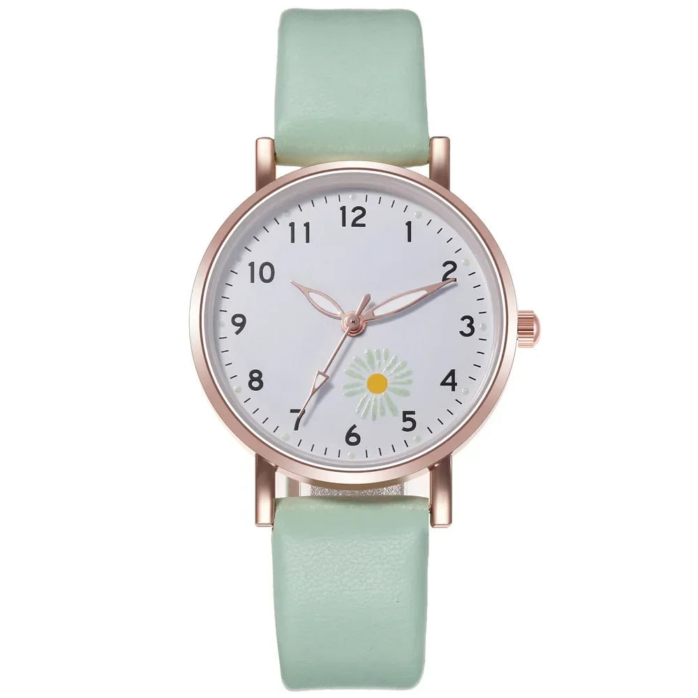 Luminous Watch for Women Girls Simple Trendy Glow in The Dark Watch Cute Fresh School Student Wristwatch Gift