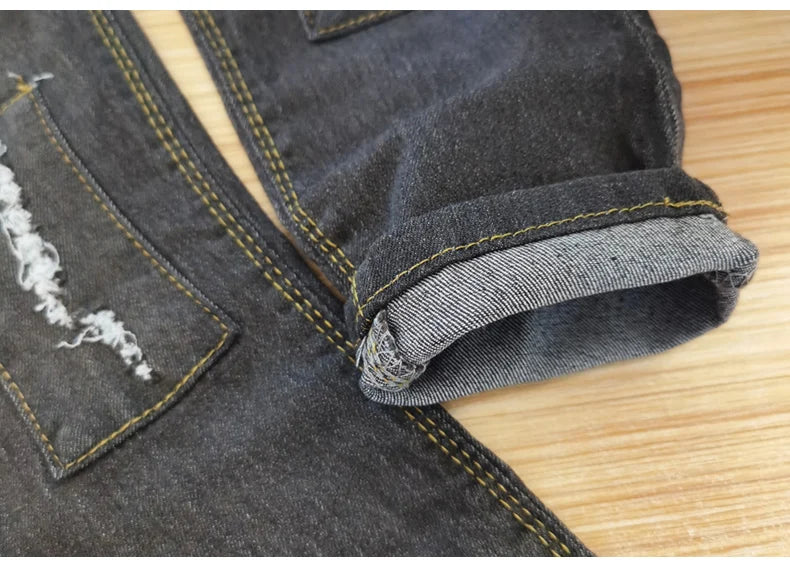 IENENS Kids Boys Jeans Classic Cowboy Pants Children Denim Clothing Bottoms Baby Boy Casual Trousers 4 5 6 7 8 9 10 11 Years