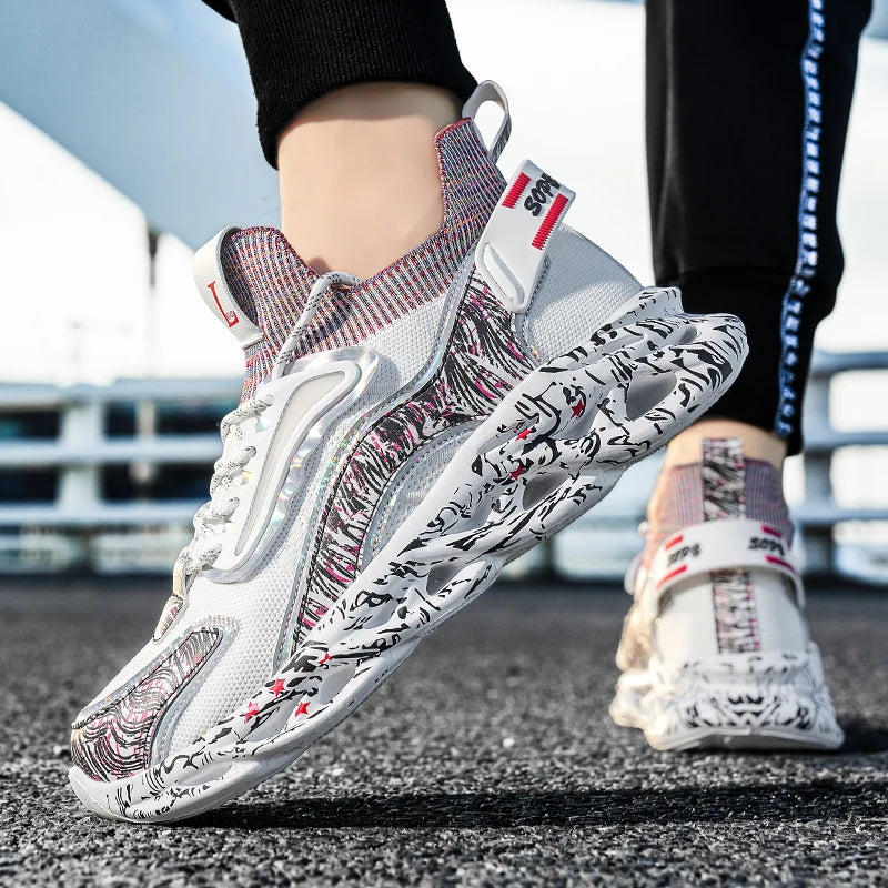 Men Sneakers Breathable Daily Wear Casual High Quality Outdoor Comfortable Training Mesh Running Shoes for Man