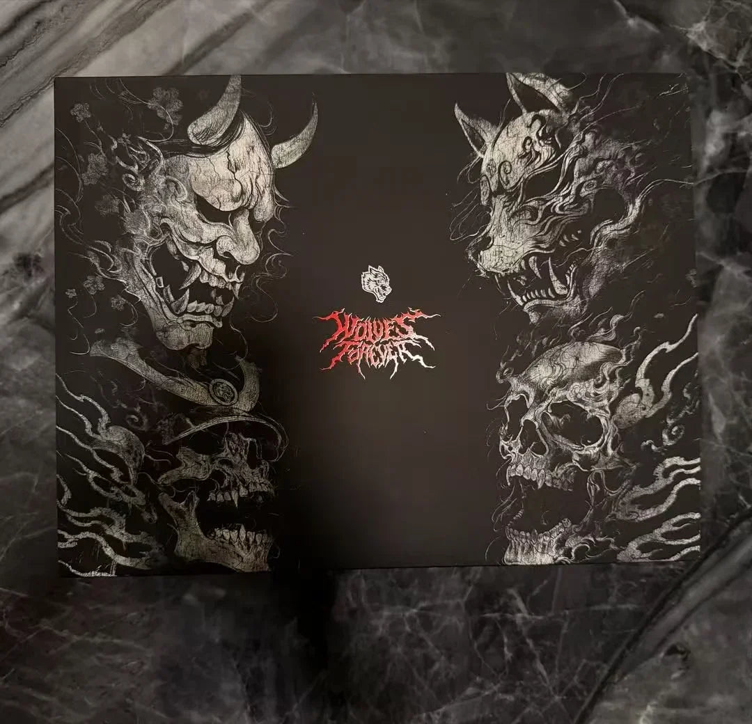 Harajuku Gothic Samurai T-shirt Streetwear Suitable for Both Men and Women Fashionable T-shirt Kavai Dark T-shirt Y2K