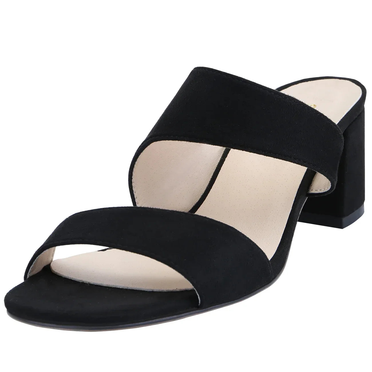 Women Low Chunky Sandals Fashion Sexy Comfort Open Toe 5cm Thick Heel Ship on High Heels Party Dress Girl Slipper Wedding Shoes