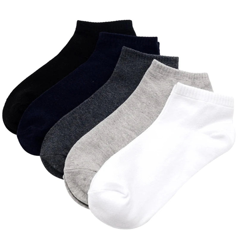New Socks Men 3pairs/lot High Quality Summer Cotton Socks Breathable Soft Short Funny Ankle Sock Mens Meias Calcetines Size38-43