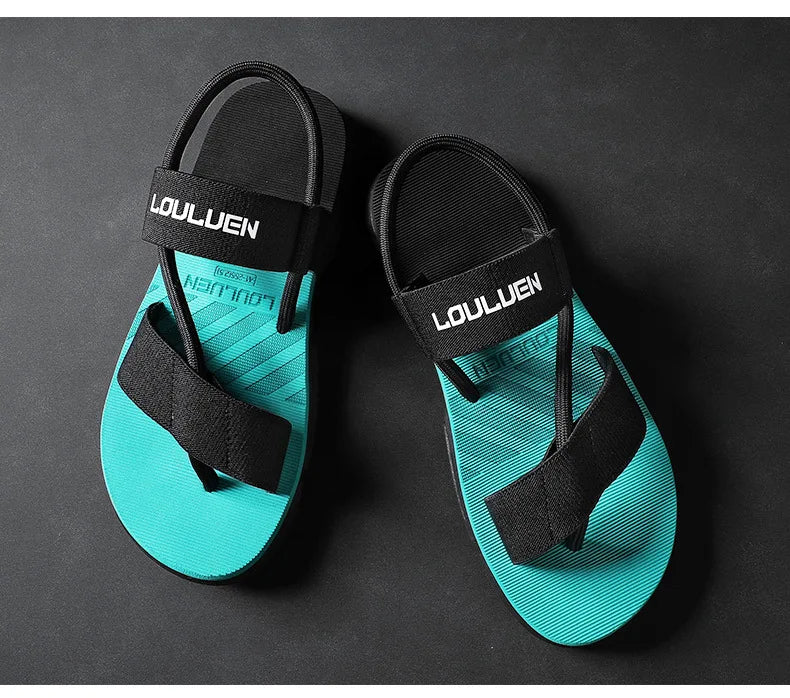 High Quality Brand Men sandals Summer Beach Flip Flops Men Fashion Breathable Casual Beach Men sandals Summer Outdoor