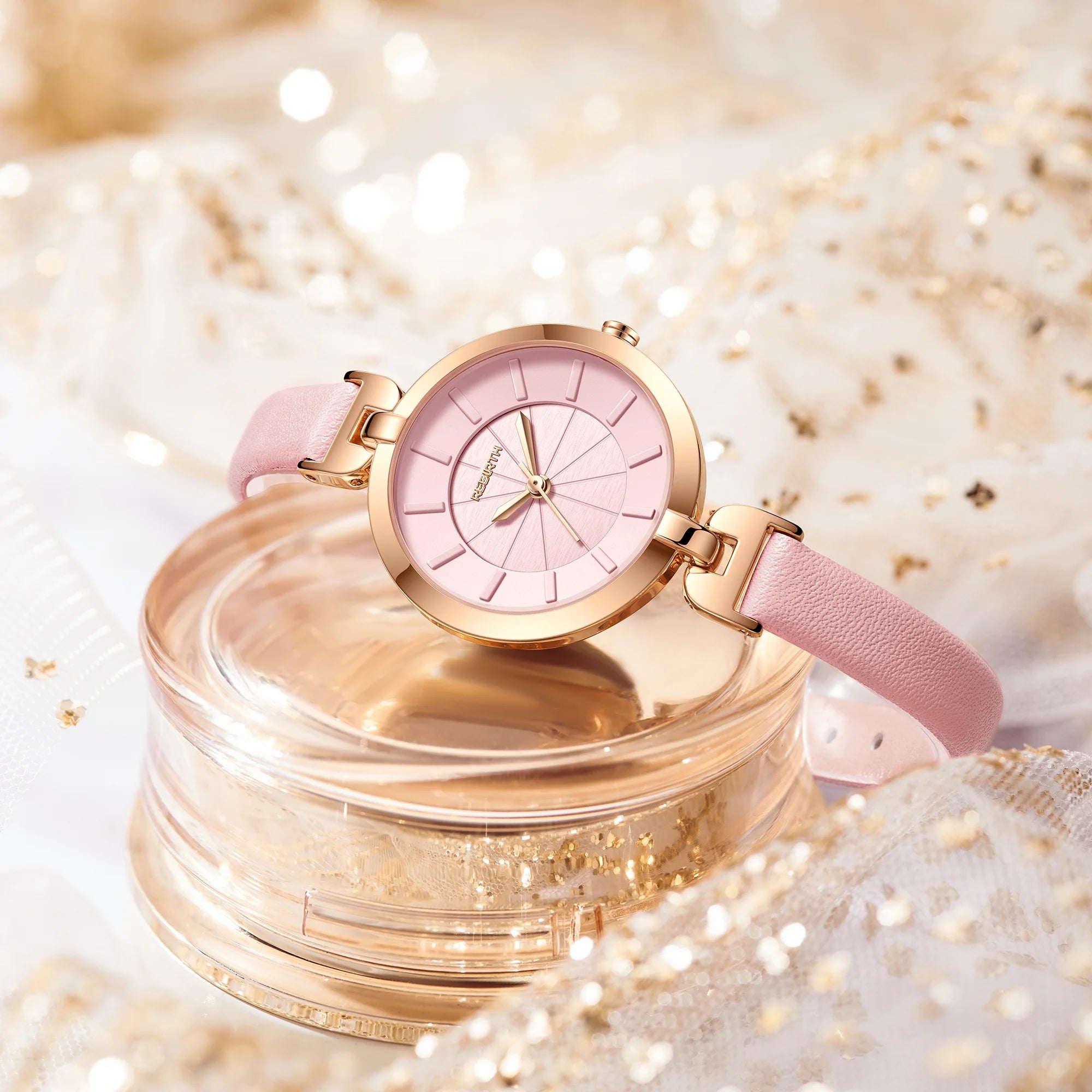 Rebirth Lipuf Brand Women's Watch High-End Niche Design Fashion Quartz Watch