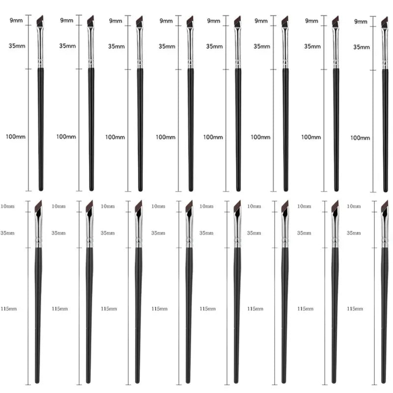 Upgrade Blade Eyeliner Brush Ultra Thin Fine Angle Flat Eyebrow Brush Liner Brow Place Makeup Brush Precise Detail Brush
