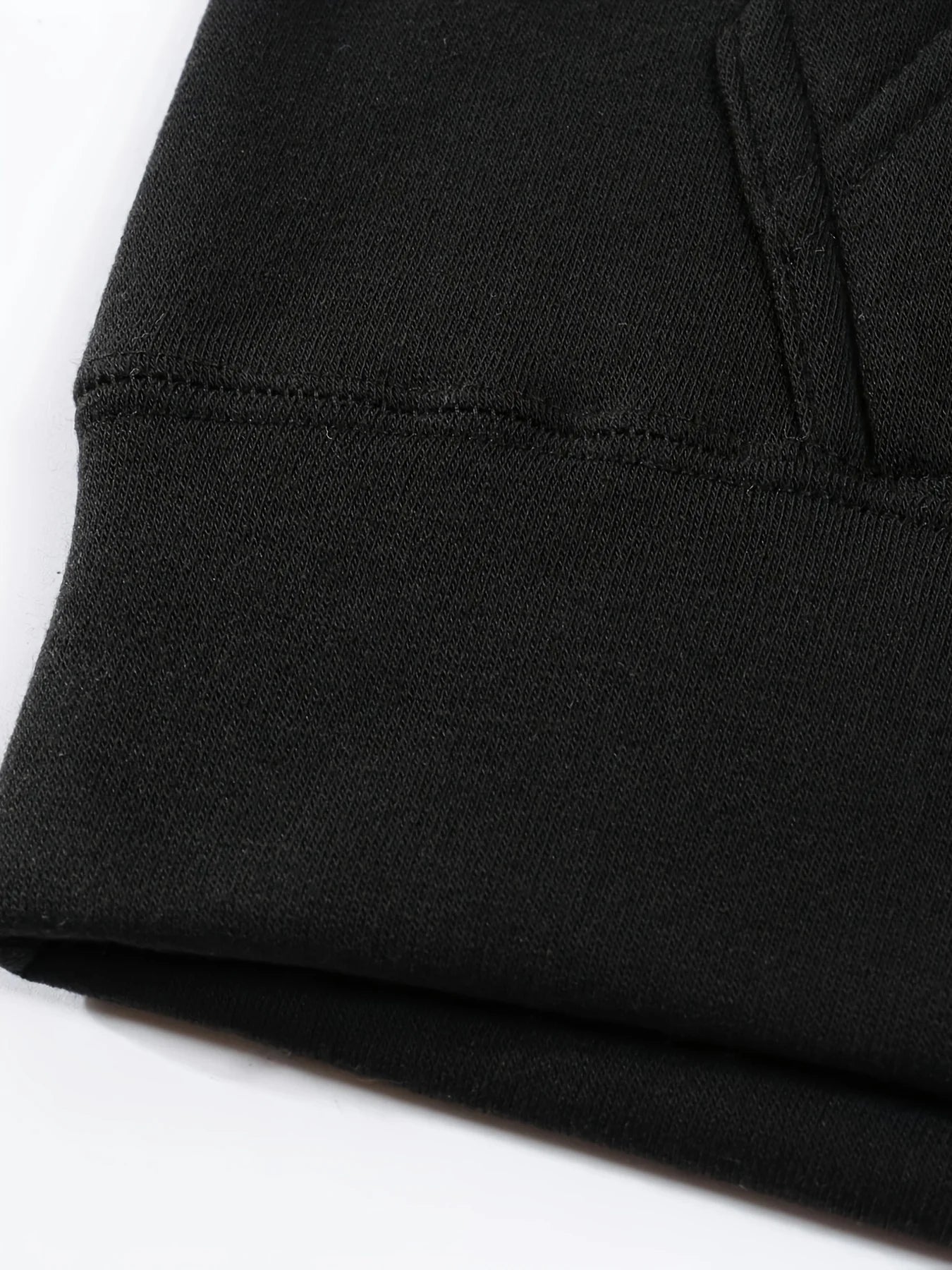 Men'S Casual Hoodie with Geometric Face Design - Stylish Pullover Sweatshirt, Long Sleeve, Kangaroo Pocket