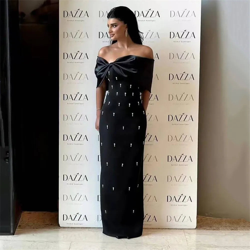 Women Sexy Beading Bandage Dress Off The Shoulder Patchwork Bodycon Clothes Club Party Elegant Dresses