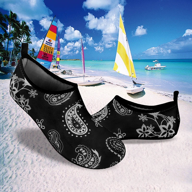 Beach Sneaker Socks Women Beach Water Shoes Man Barefoot Yoga Shoes Quick-Drying Surfing Swimming Shoes Barefoot Water Skin Sock