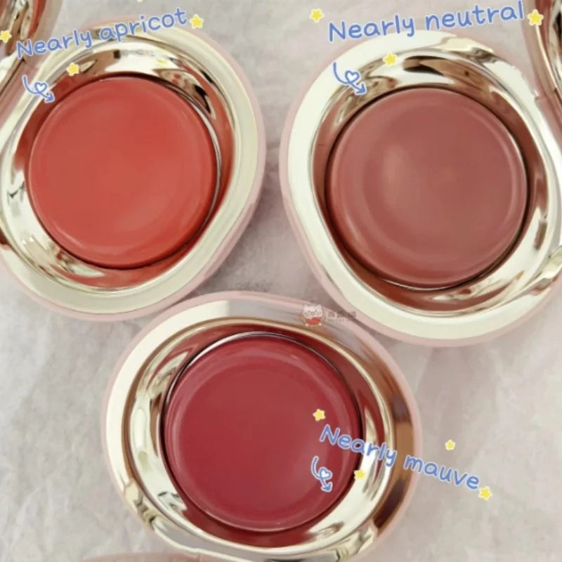 Rare Beauty Rose Neutral Mauve Blush Powder Portable Makeup Liquid Blush Moisturizing Dual-use Waterproof Lip Glaze Plump Smooth