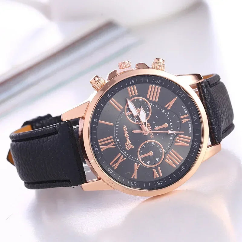 Womens Watches Brand Sport Style Fashion Ladies Watch Leather Watch Men Girls Female Quartz Wristwatches Montre Femme