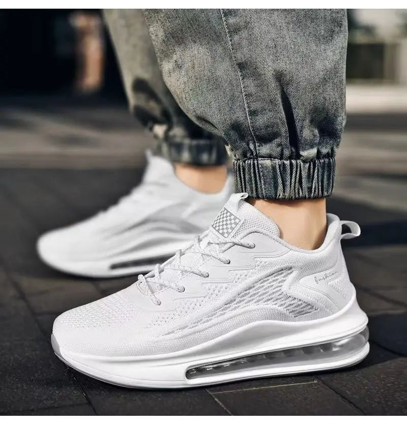 Men's Sneakers 2025 Fashion Non-slip Shock-absorbing Sports Running Shoes Man Lightweight Breathable Training Shoes Tennis Shoes