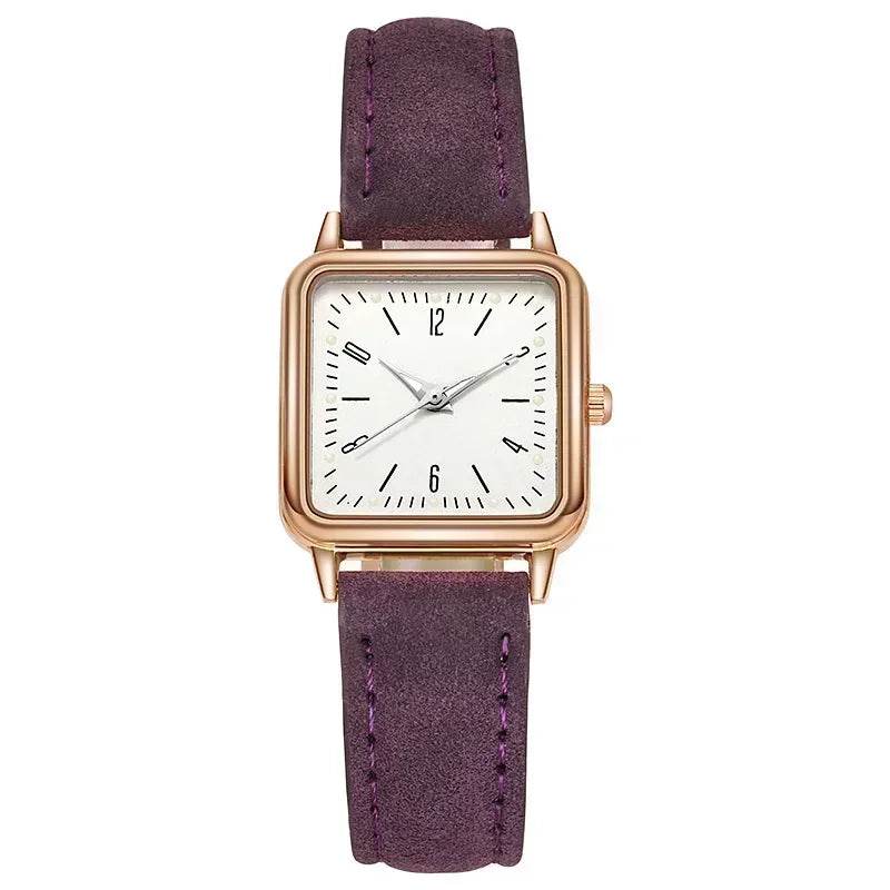 2024 Women Watches Luminous Leather Strap Digital Wristwatches Ladies Quartz Watch Casual Clock Gift Dress Reloj Mujer 여자시계명품