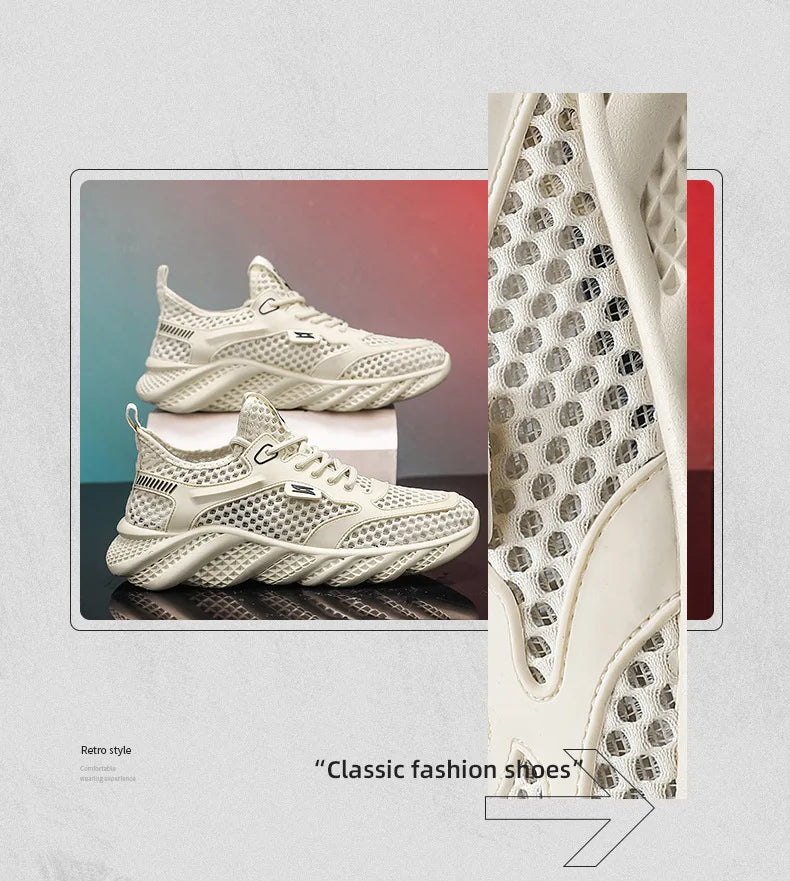 Casual Sneaker Men's Sandals Shoes for Men Soft and Comfortable Non-Slip Thick Bottom Wear-resistant Ventilate Flat Sandals