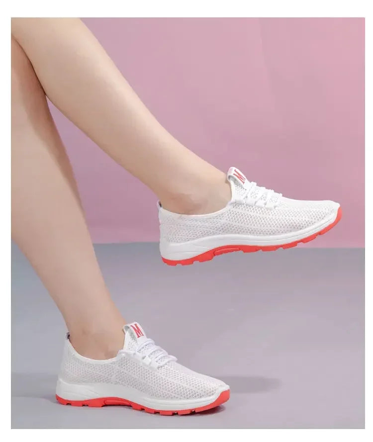 Basket Femme 2025 Hot Sale Summer Women's Vulcanize Shoes Sneakers Young Lady All Match White Black Footwears Zapatos De Mujer