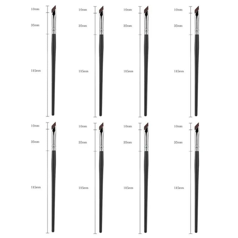 Upgrade Blade Eyeliner Brush Ultra Thin Fine Angle Flat Eyebrow Brush Liner Brow Place Makeup Brush Precise Detail Brush