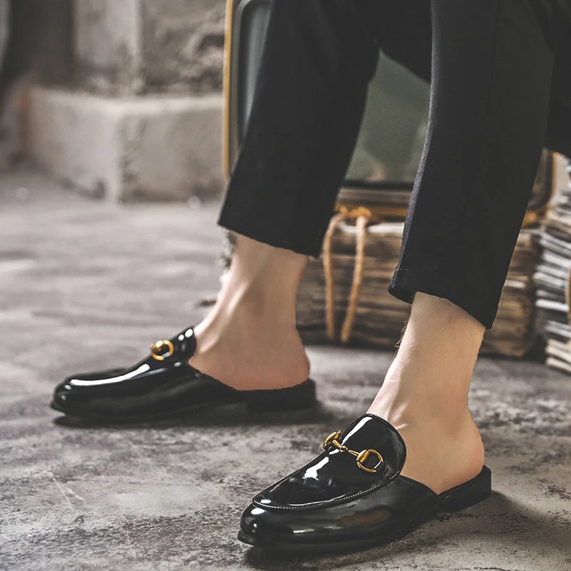 Fashionable Waterproof Trendy Flats Men's Shoes 2025 Summer New Lazy Woman's Footwear Outer Wear Кросовки Для Подростков