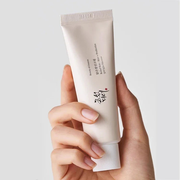 Korean Beauty of Joseon Rice Probiotic Skincare Set Sunblock Essence Oil Refreshing Toner Moisturizing Face Cream Eye Cream Skin