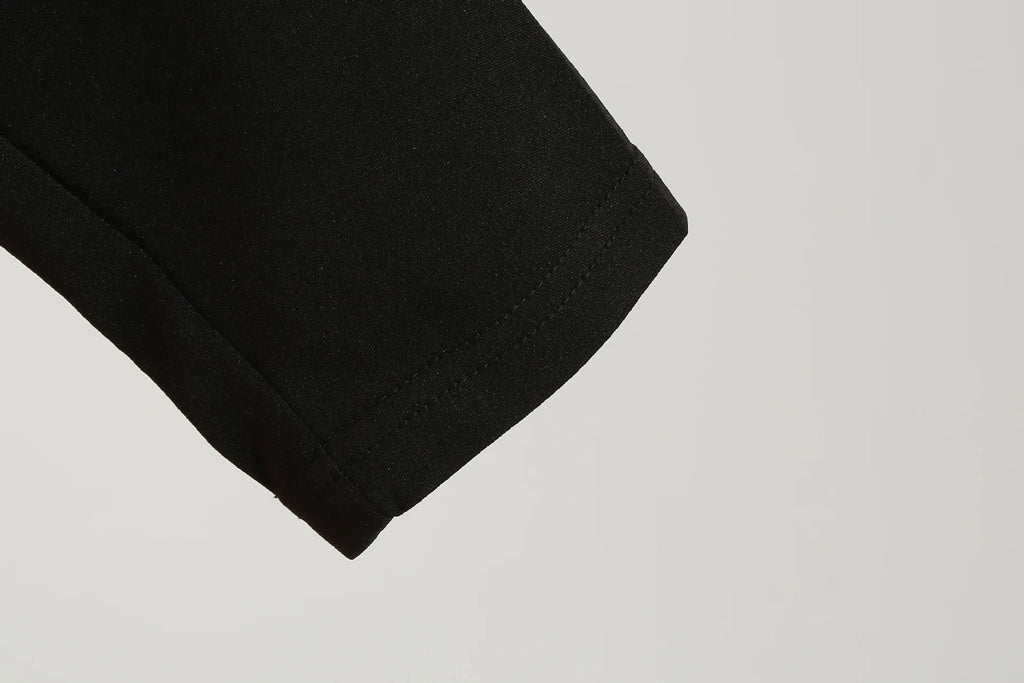 Elegant Digital Print Long Sleeve round Neck Dress with Belt Midi Skirt Large Swing Christmas Theme Cross-Border Knitted Fabric