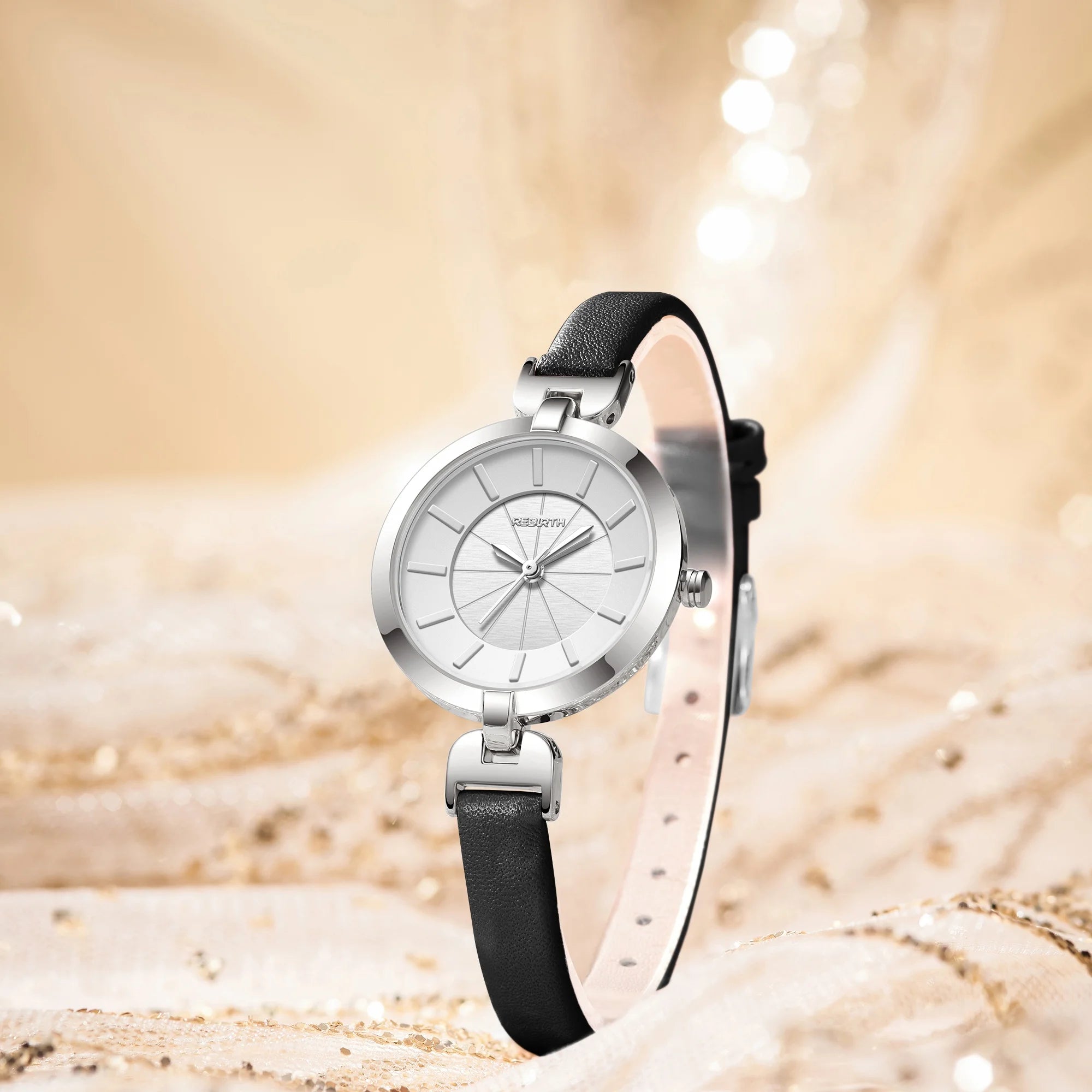 Rebirth Lipuf Brand Women's Watch High-End Niche Design Fashion Quartz Watch