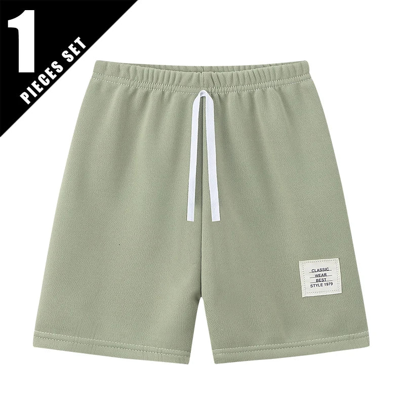 1/3 Pcs Children's Basic Joker Shorts Boy Leisure Sports Tether Pants Girl Fashion Comfortable Multicolor Combination Hot Pants