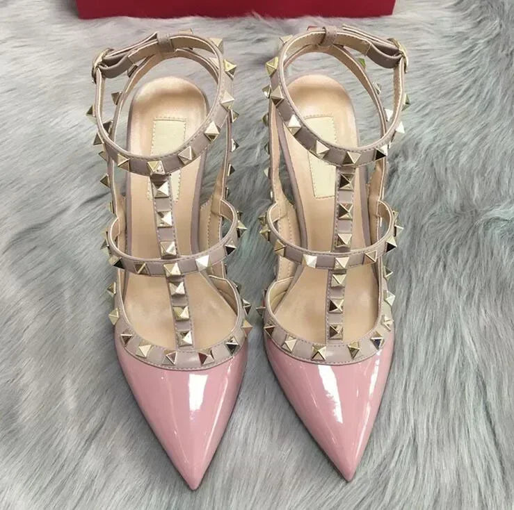 Woman Sandals Super High Heels Wedding Shoes for Women Women Sandals Designer Female Ladies Luxury Sexy Rivets