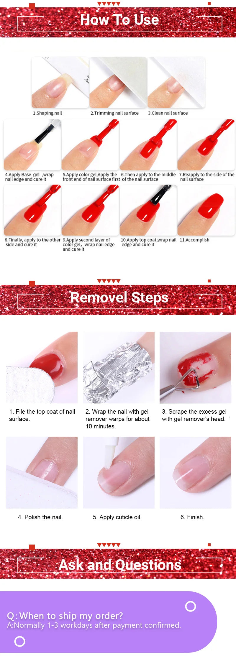 LILYCUTE 7ml Reflective Glitter Gel Nail Polish Shining Sparkling Gorgeous Silver Effect Semi-permanent UV Gel Nail Art Manicure