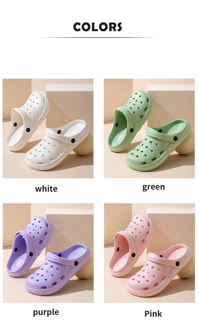 Cave shoes for women  new summer home decor  EVA anti slip beach wearing outdoor sandals women's garden shoes