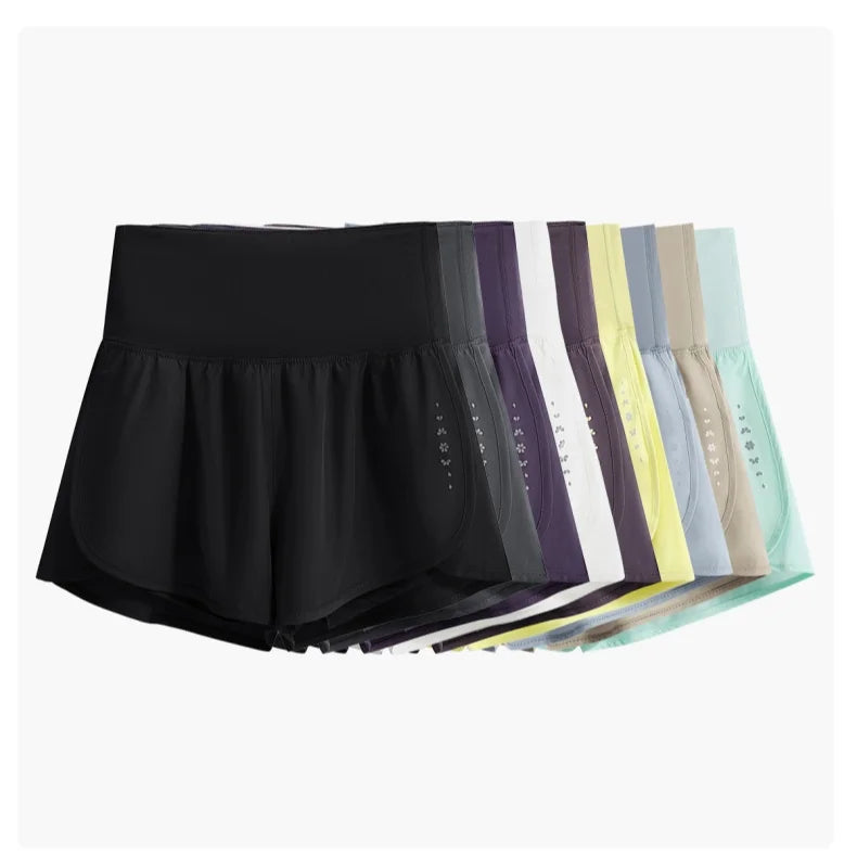 DRUR Women Summer Breathable Short Sports Set Loose Fit Workout Suit for Women 2 Piece Running Tracksuit Sportswear Outfit New